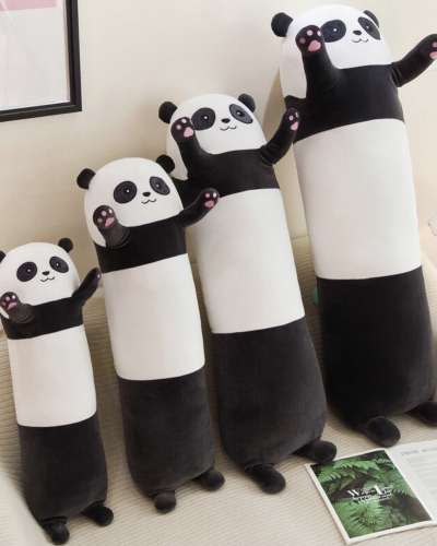 Игрушка-подушка Панда длинная