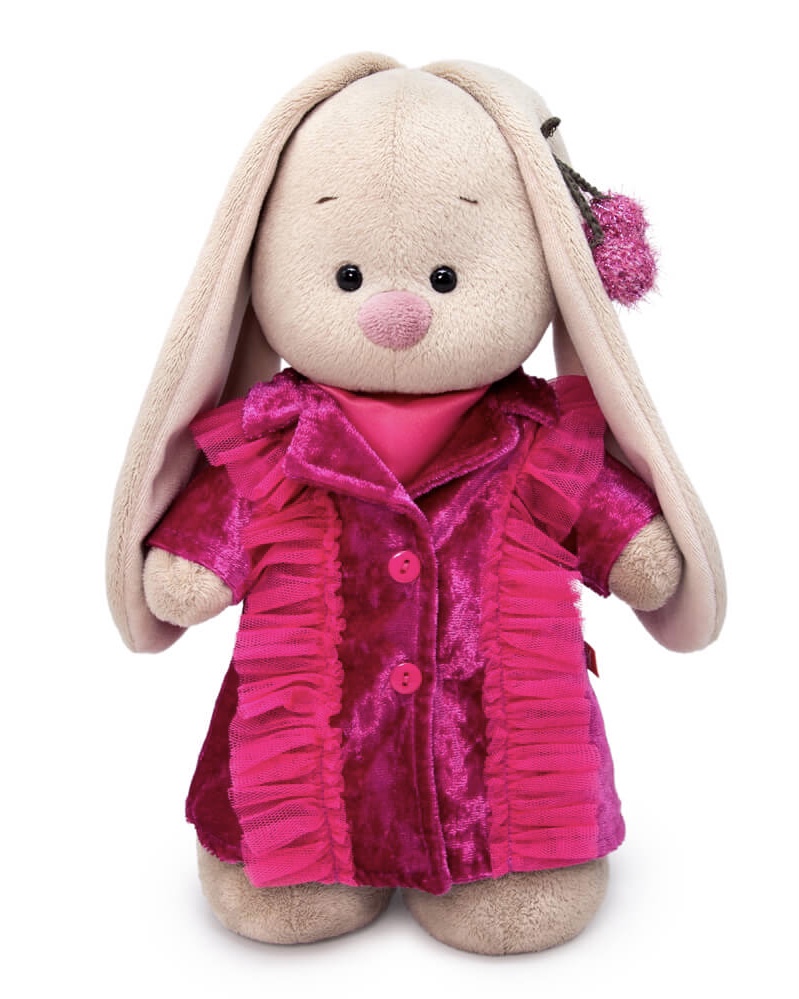 Мягкая игрушка Зайка Ми Розовая Дымка 25 см коллекция Модная История (Budi Basa)