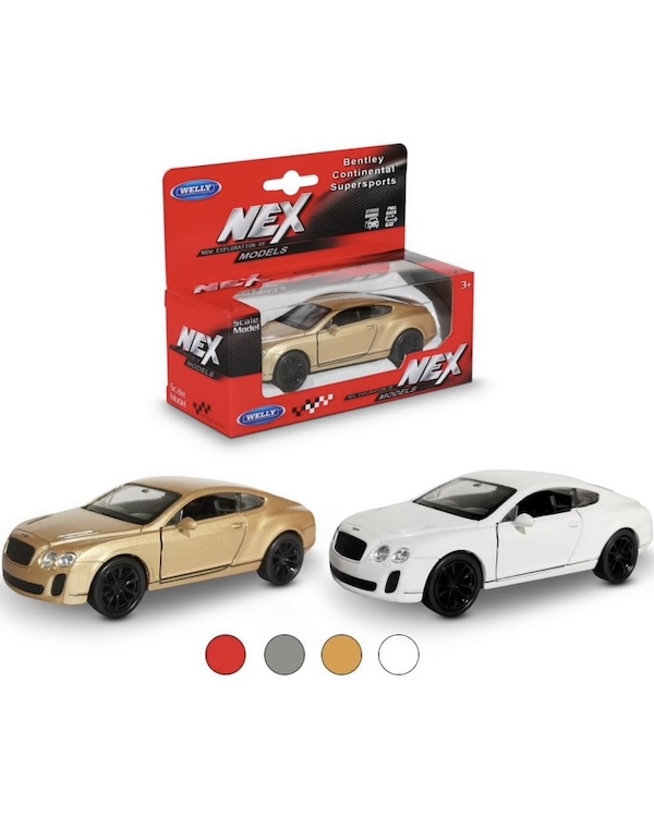  WELLY 1:38 Bentley Continental Supersports, 15*12*6  ()