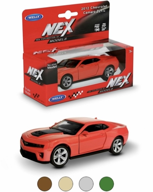  WELLY 1:38 Chevrolet Camaro ZL1, .  15*12*6  ()