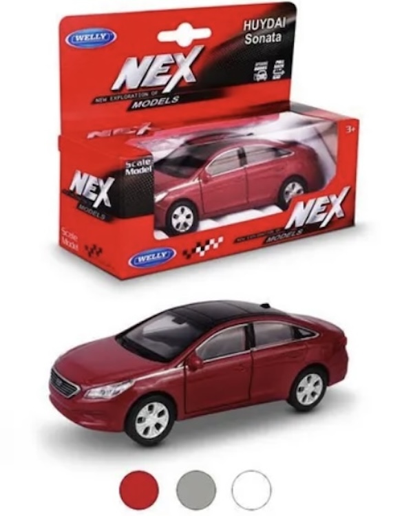  WELLY 1:38 Hyundai Sonata, . . 15*12*6  ()