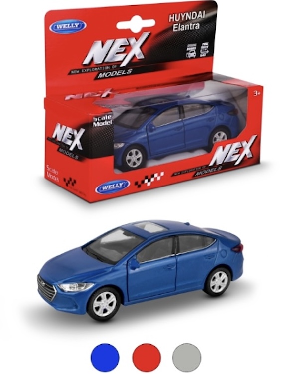  WELLY 1:38 Hyundai Elantra, . . 15*12*6  ()