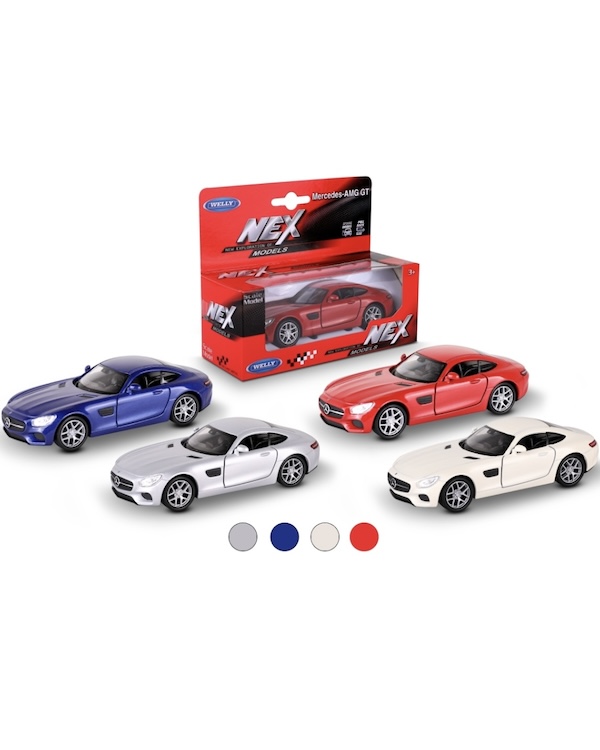  WELLY 1:38 Mercedeces-Benz AMG GT, . . 15*12*6  ()