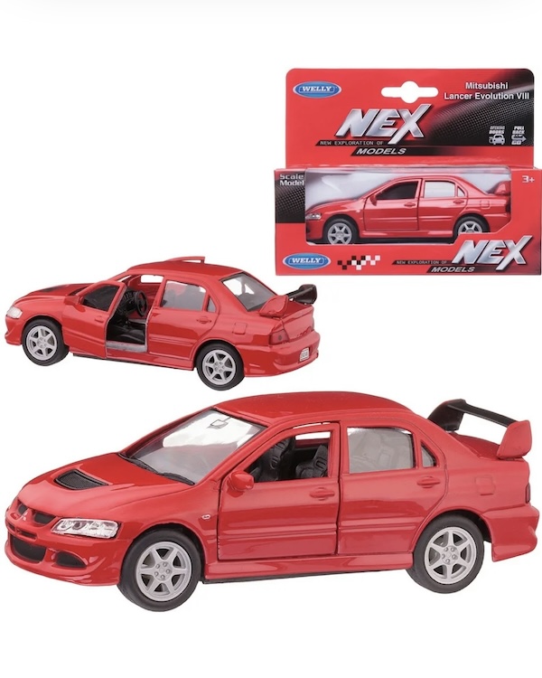  WELLY 1:38 Mitsubishi Lancer EVO X, . . 15*12*6  ()