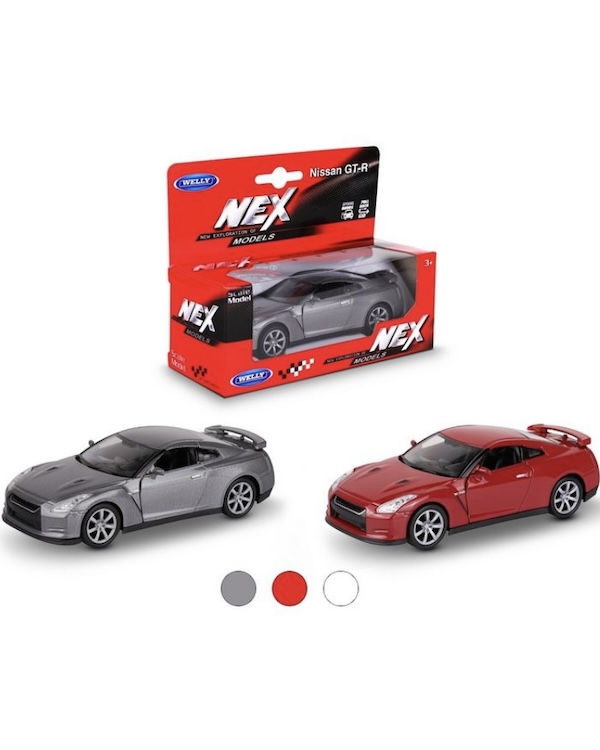  WELLY 1:38 Nissan GT-R R35, . . 15*12*6  ()