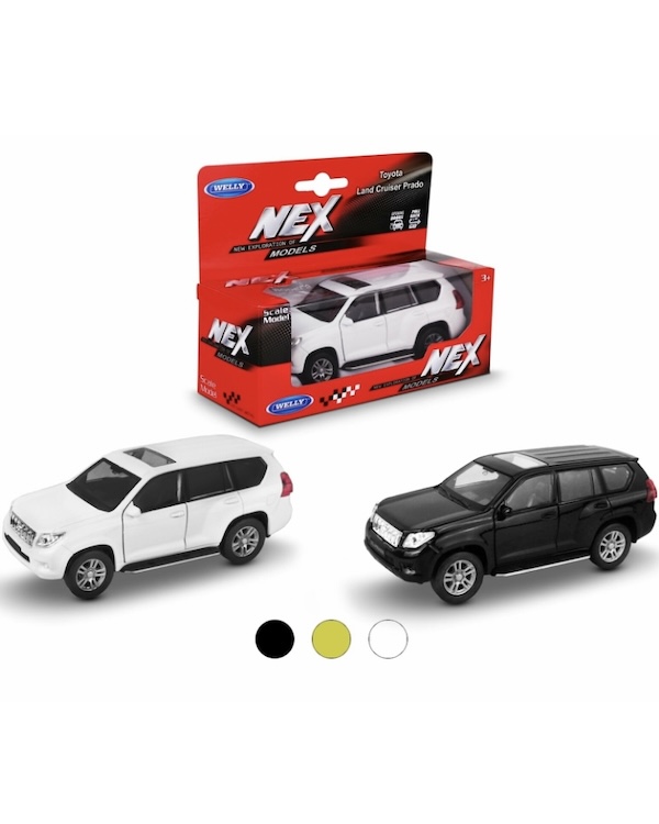  WELLY 1:38 Toyota Land Cruiser Prado, . . 15*12*6  ()