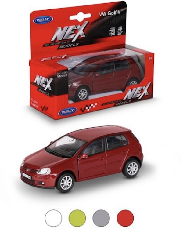  WELLY 1:38 Volkswagen Golf V, . . 15*12*6  ()