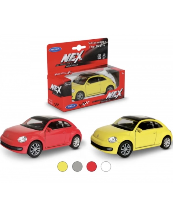  WELLY 1:38 Volkswagen Beetle , . . 15*12*6  ()