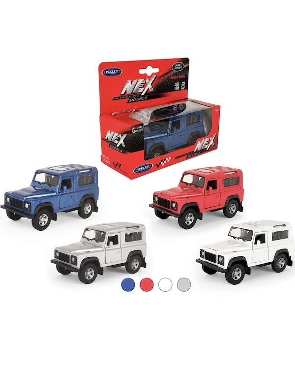  WELLY 1:38 Land Rover Defender I, . . 15*12*6  ()