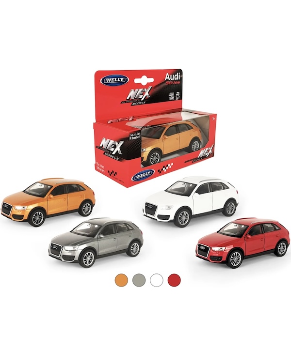  WELLY 1:38 Audi Q3, . . 15*12*6  ()