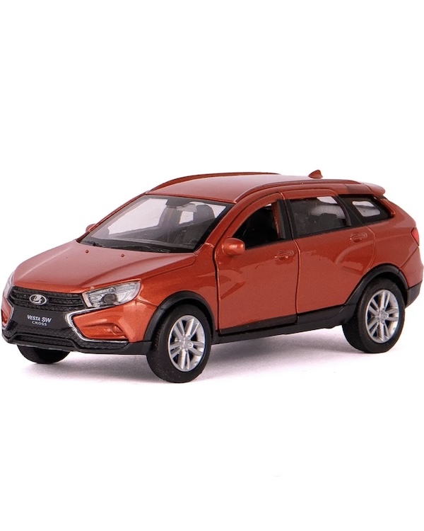  WELLY 1:38 LADA Vesta SW Cross   , , 15*12*6  ()